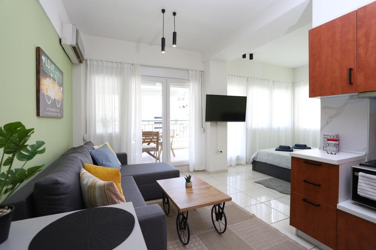 Ladadika Terraza Apt #1 Tesalonika Bagian luar foto