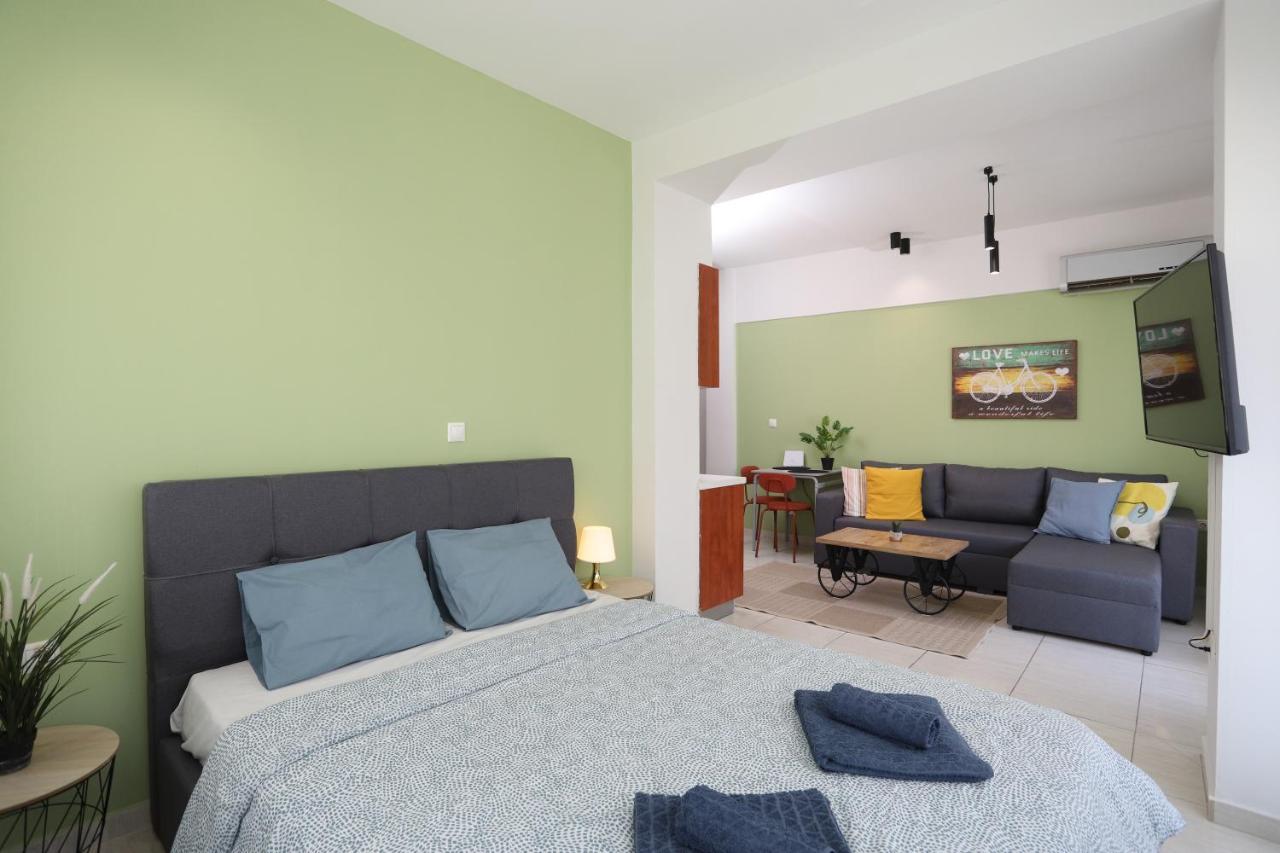 Ladadika Terraza Apt #1 Tesalonika Bagian luar foto